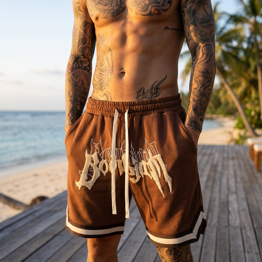 Men's Terry Cloth Casual Shorts – Relaxed Fit