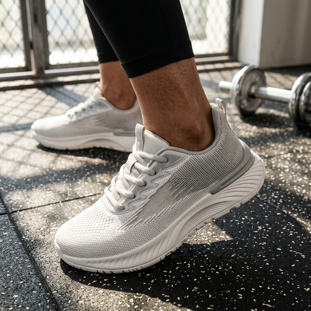 Women's Shock-Absorbing Lightweight Mesh Running Sneakers