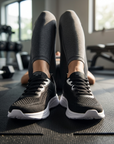 Women's Shock-Absorbing Lightweight Mesh Running Sneakers