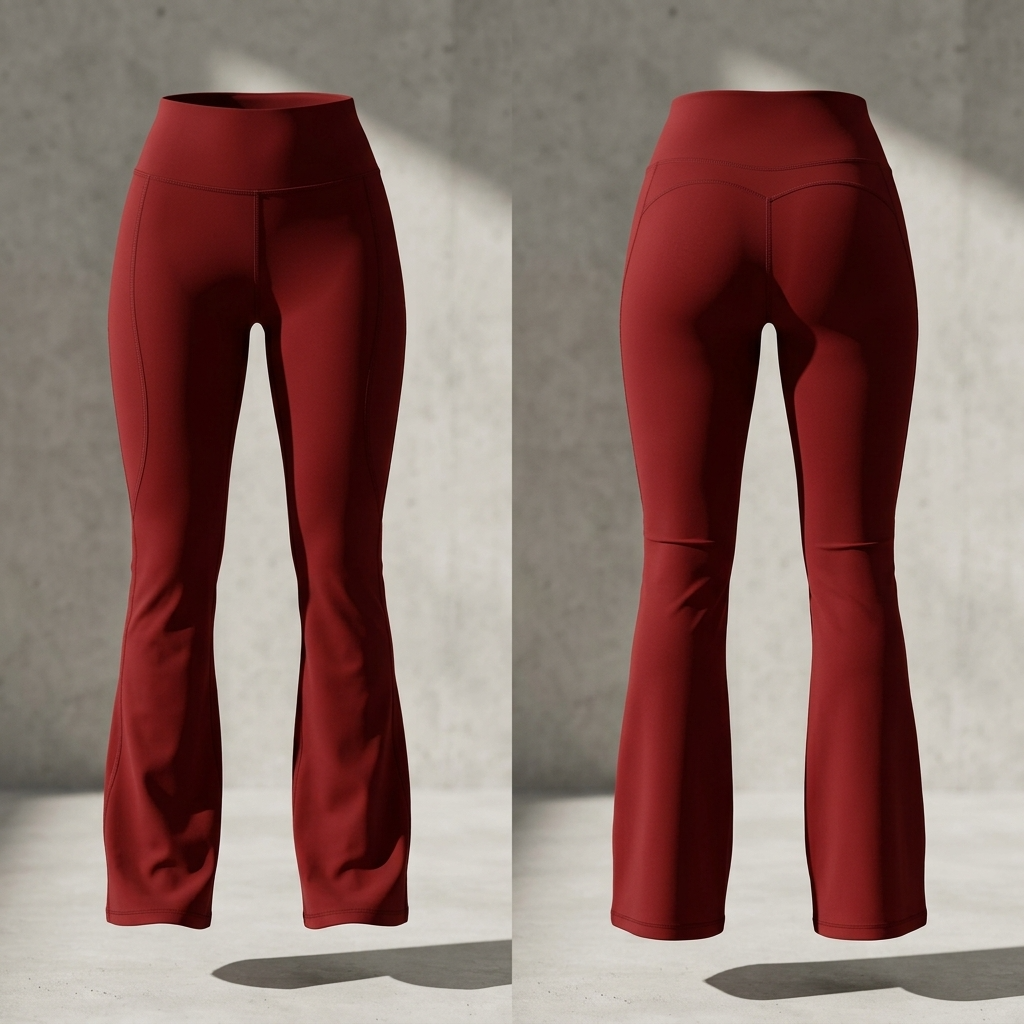 Women's High-Waist Wide Leg Yoga Pants – Bootcut Flare