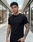 Men's Graphic Embroidery Short Sleeve T-Shirt