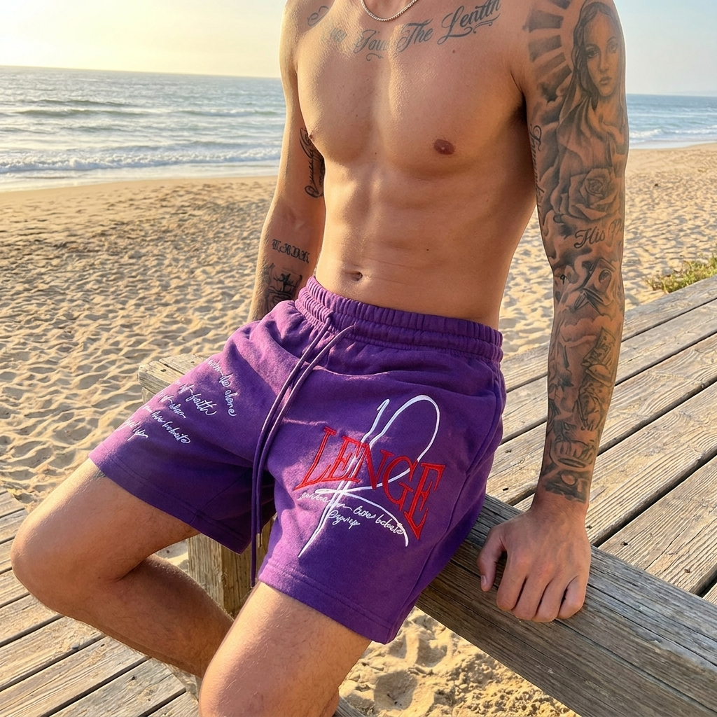 Men's Terry Cloth Casual Shorts – Relaxed Fit