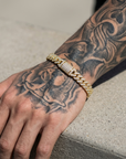 Men's Zircon Cuban Chain Bracelet – 6mm Hip-Hop Style