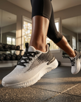 Women's Shock-Absorbing Lightweight Mesh Running Sneakers