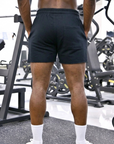 Men's Elastic Slim-Fit Training Shorts - Gym & Running