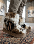 Women's Mid-Calf Snow Boots - Plush Lined, Non-Slip, Winter