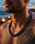 Men's Hip-Hop Full Diamond Cuban Chain Necklace