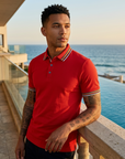 Men's Ice Silk Short Sleeve Polo Shirt – Slim Fit