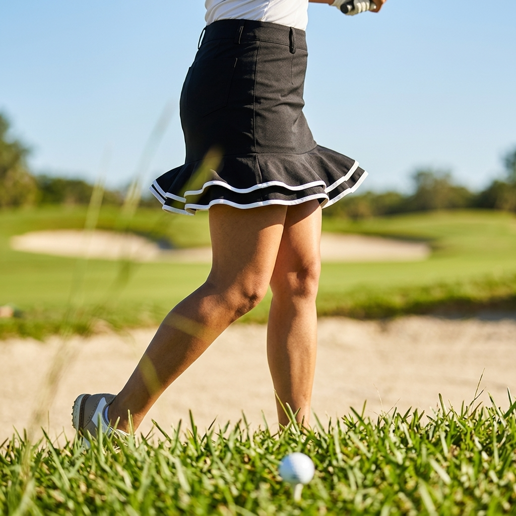 Women's Golf Skirt with Built-In Lining
