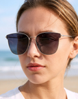 Women's Polarized UV400 Memory Titanium Sunglasses
