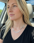 Women's Geometric Gold-Plated Titanium Steel Necklace