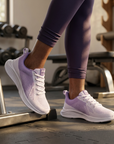 Women's Shock-Absorbing Lightweight Mesh Running Sneakers