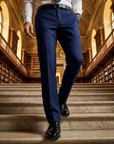 Herren Anzughose – Gerade geschnittene Business-Hose mit bequemem Sitz, knitterarmem Stoff und klassischem Bürostil