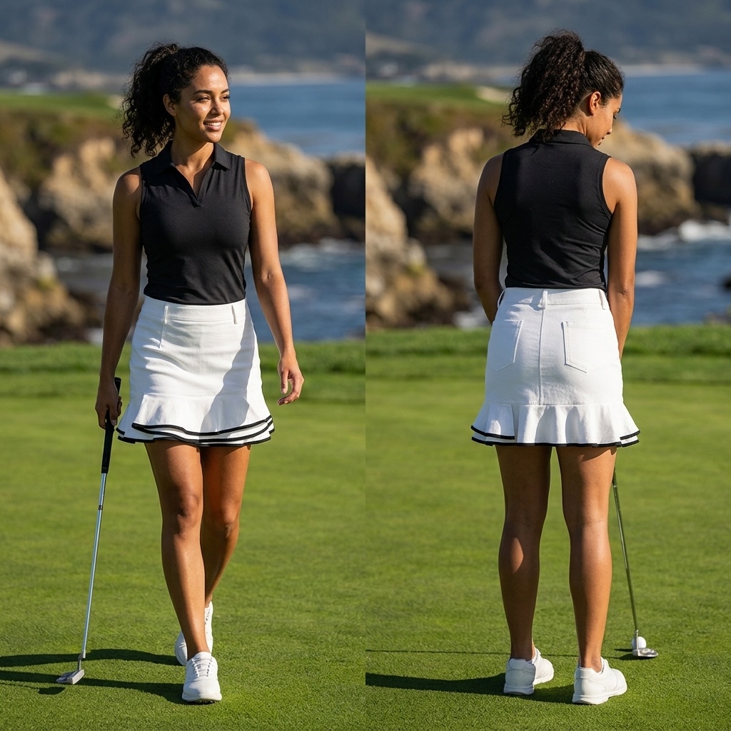 Women's Golf Skirt with Built-In Lining