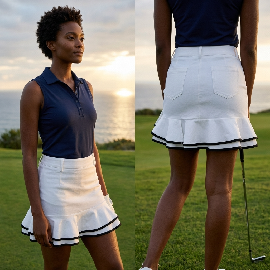 Women's Golf Skirt with Built-In Lining