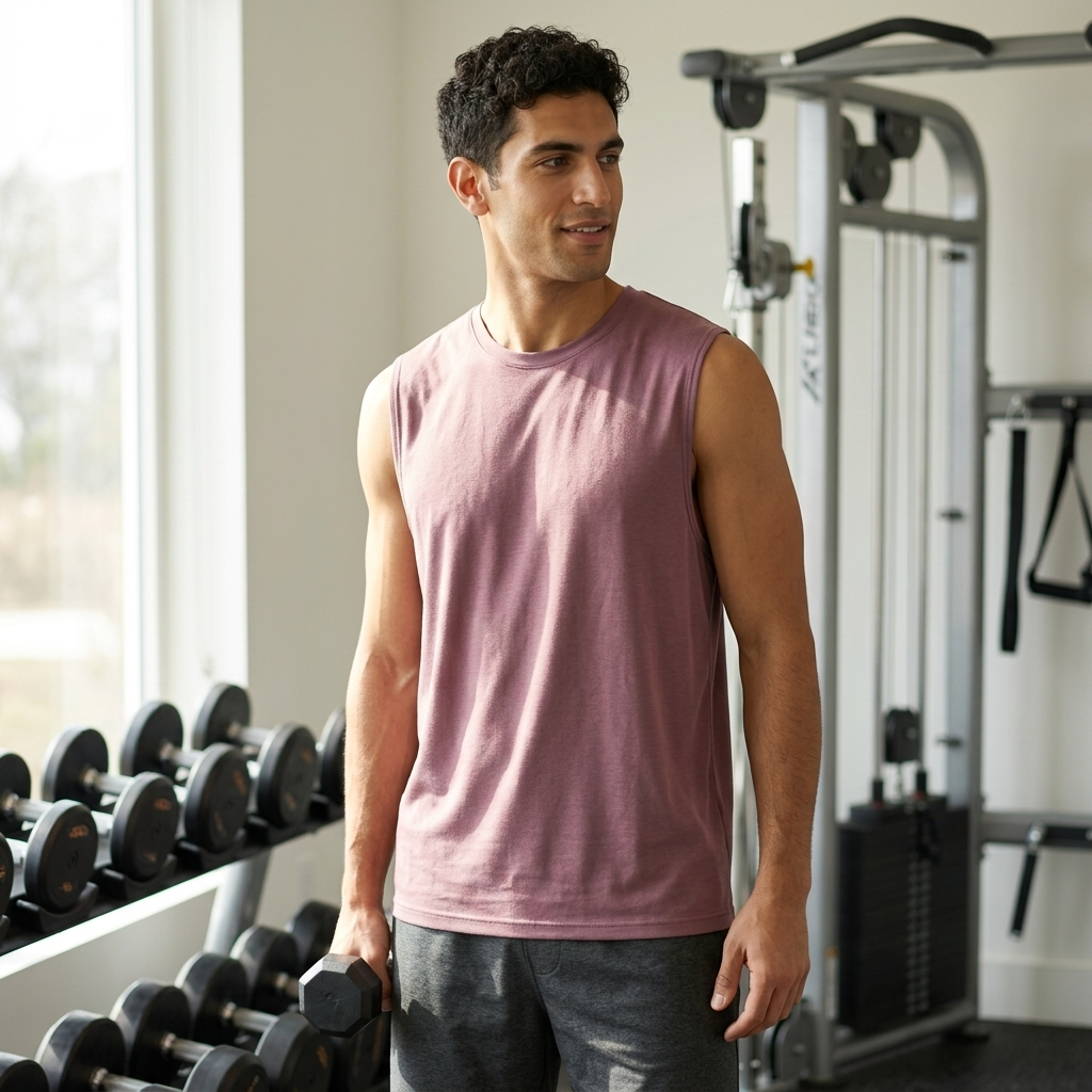 Men's Modal Sleeveless Vest – Loose Fit Breathable Tank Top