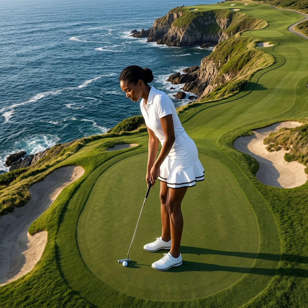 Women's Golf Skirt with Built-In Lining