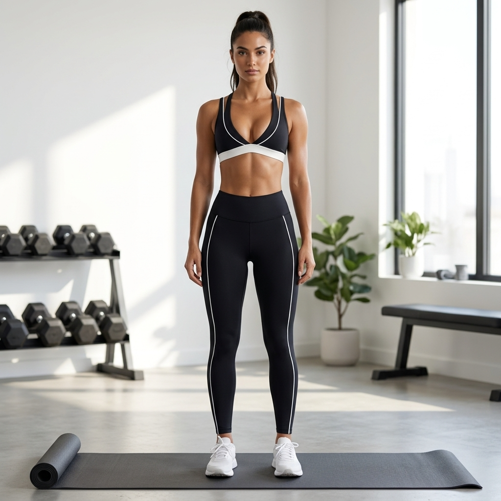 Women's Yoga &amp; Running Two-Piece Fitness Set
