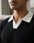 Men's Viscose Ice Silk Polo T-Shirt – Slim Fit Short Sleeve