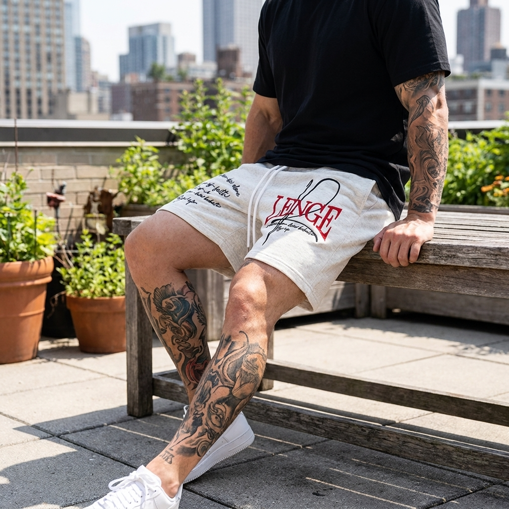 Men's Terry Cloth Casual Shorts – Relaxed Fit