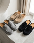 Men's Breathable Slip-On Slippers - Lightweight Flat Casual House Shoes
