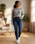 Women's High Waist Stretch Slim Pencil Pants
