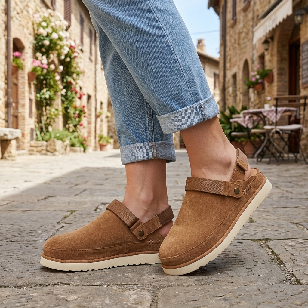Women's Cork Sandals – Cowhide Upper with Optional Fleece Lining