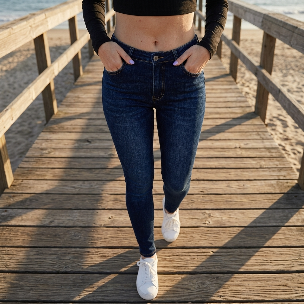 Women's High Waist Stretch Slim Pencil Pants