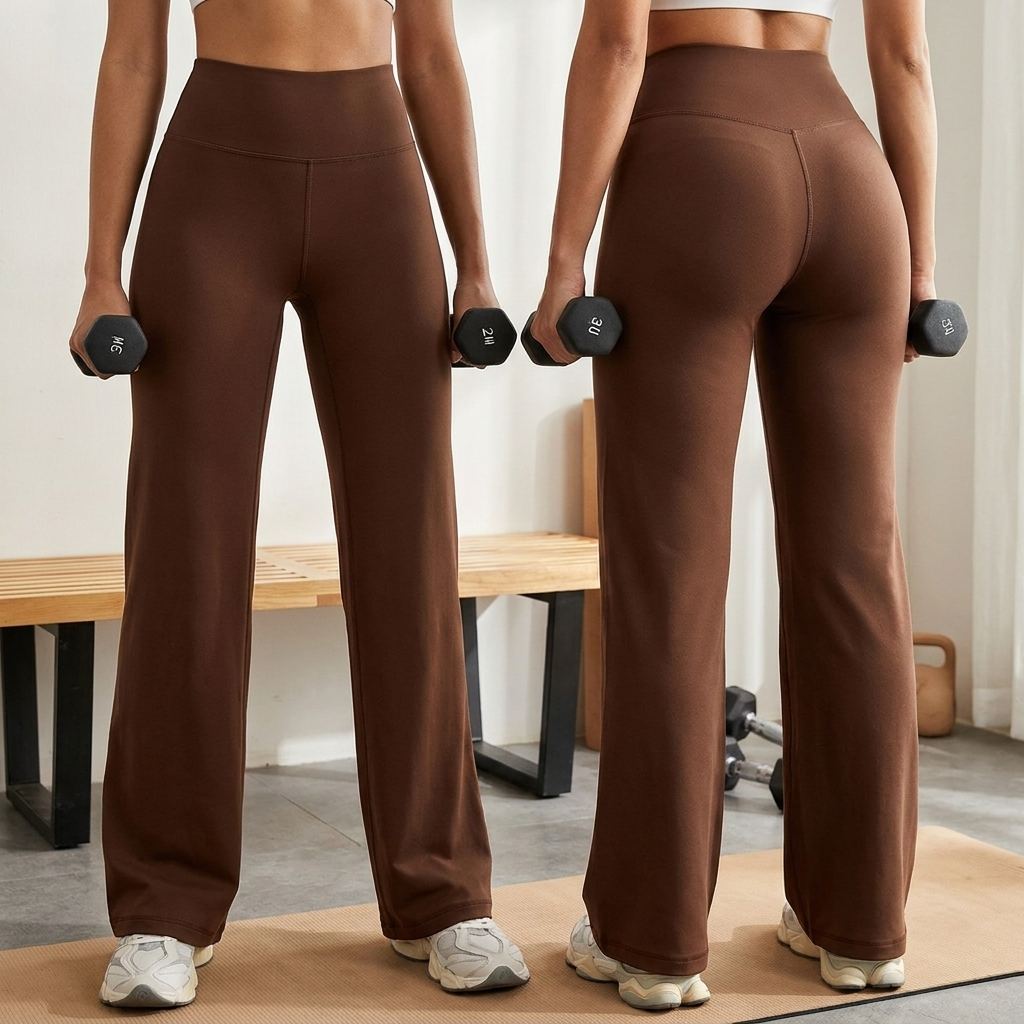 Women's High-Waist Yoga Leggings – Tummy Control &amp; Moisture-Wicking