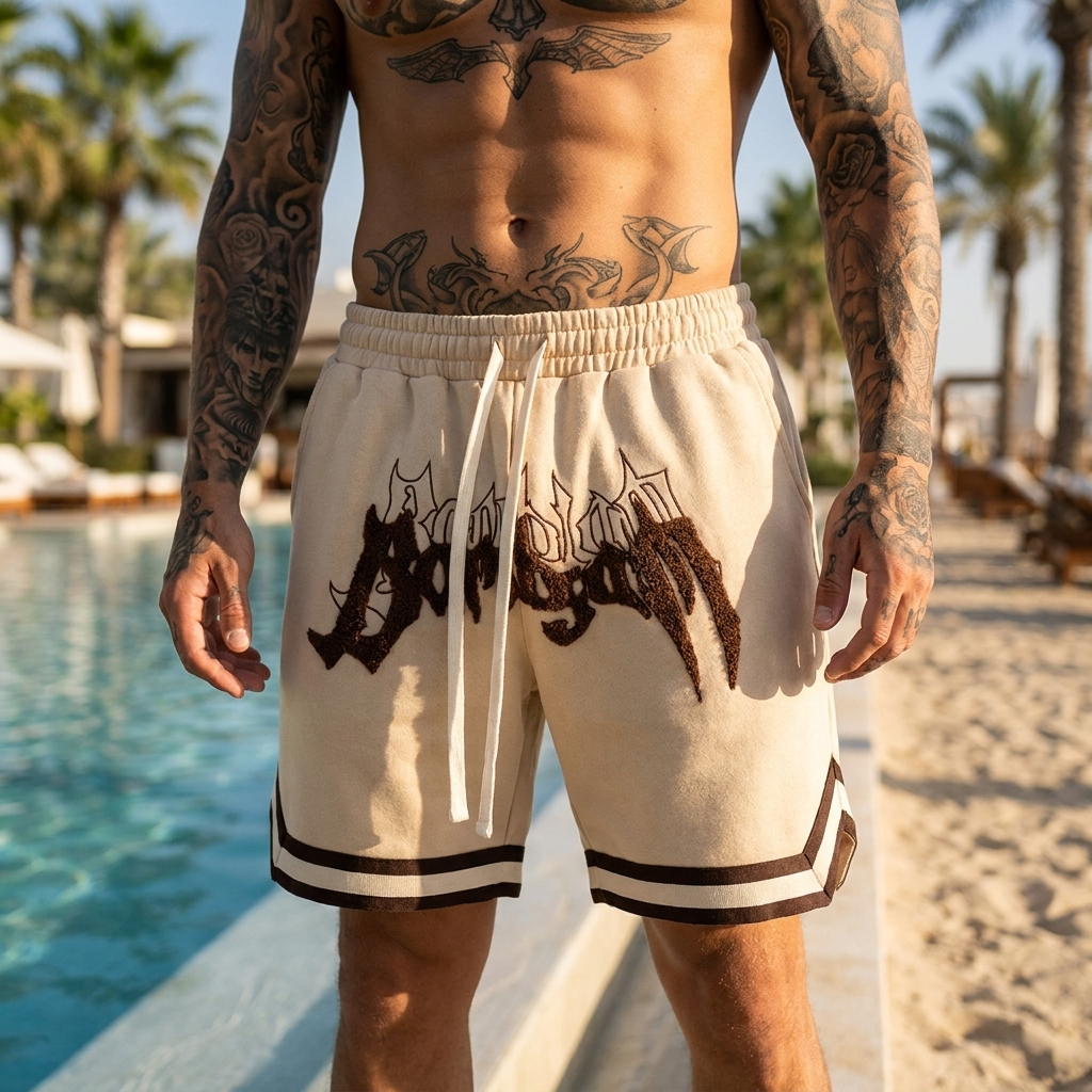 Men's Terry Cloth Casual Shorts – Relaxed Fit