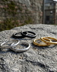 Men's Stainless Steel Hoop Earrings – Hypoallergenic Minimalist Hoops