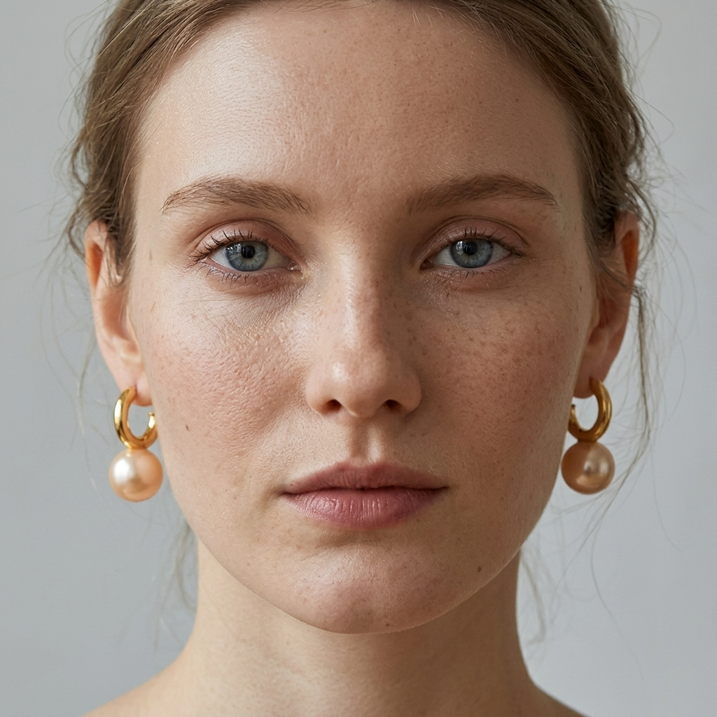 Ohrringe Damen – Kreolen mit großen Perlen, schlicht – Französischer Stil, vergoldet &amp; versilbert, minimalistisches Statement-Schmuckstück