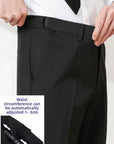 Herren Anzughose – Gerade geschnittene Business-Hose mit bequemem Sitz, knitterarmem Stoff und klassischem Bürostil