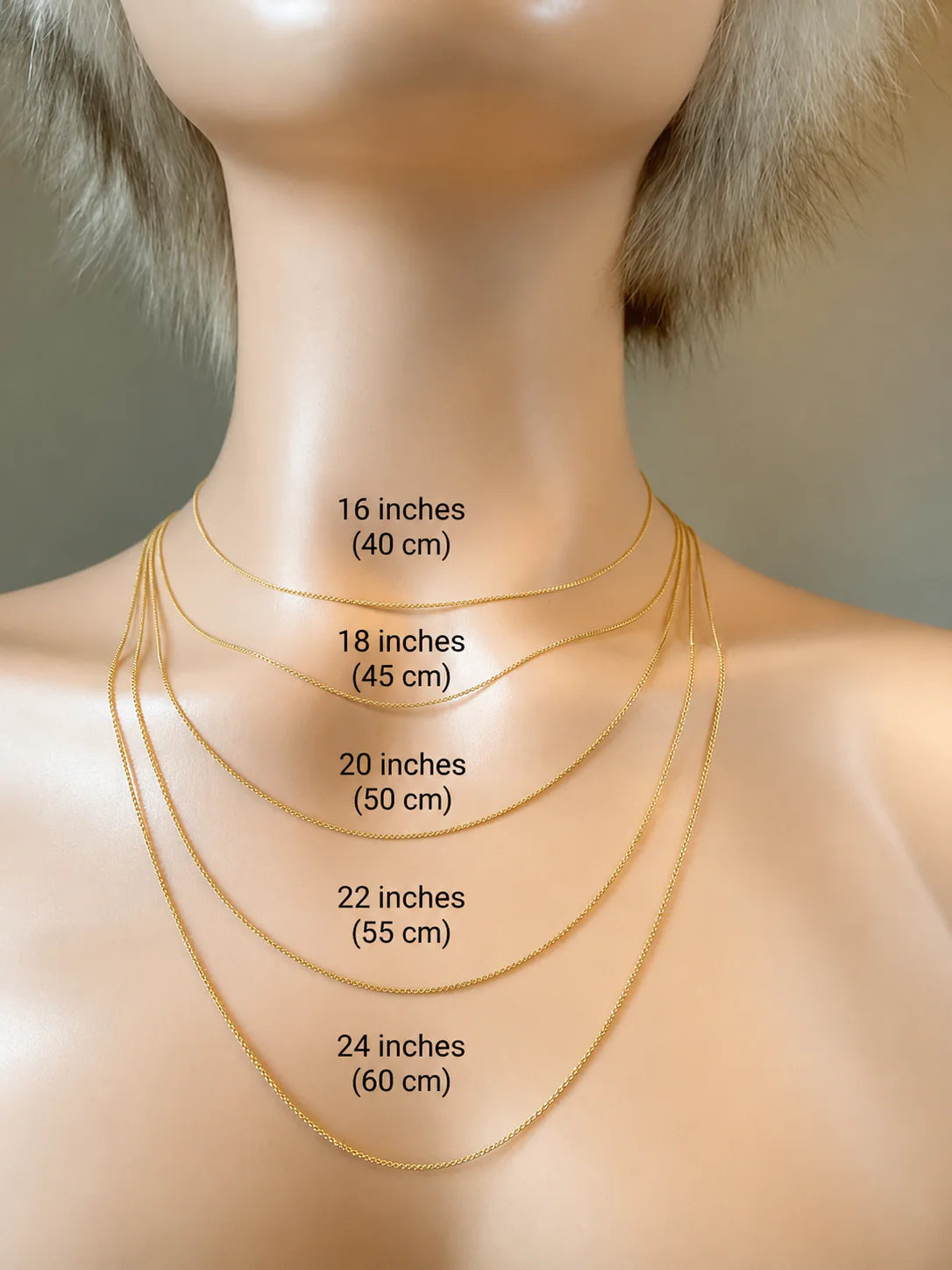 Men's Titanium Steel Geometric Chain Necklace
