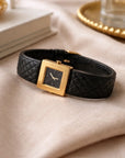 Women's Quartz Watch – Elegant 24-Hour Display with Butterfly Clasp, Leather & Metal Strap Options