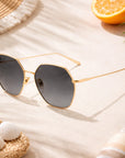 Polarisierte Damen-Sonnenbrille – TAC-Gläser UVA/UVB-Schutz, Retro-Fassung, 50–55 mm, blendfreie, leichte Brille
