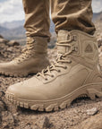 Herren High-Top Wanderstiefel – wasserdichtes Gore-Tex Futter, rutschfeste EVA-Sohle, Schnürsenkel Trekkingstiefel, EU 39–47