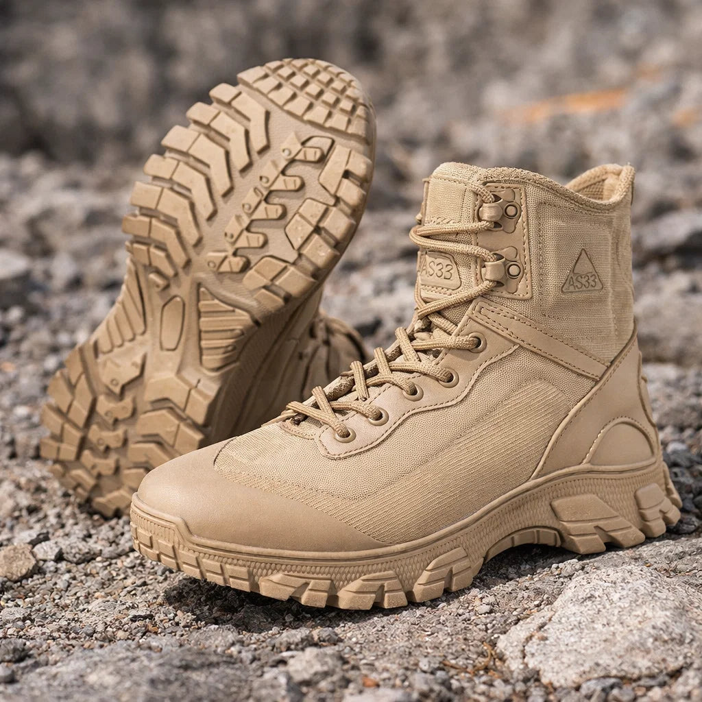 Herren High-Top Wanderstiefel – wasserdichtes Gore-Tex Futter, rutschfeste EVA-Sohle, Schnürsenkel Trekkingstiefel, EU 39–47