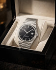 Men Automatic Mechanical Wristwatch – 40mm Stainless Steel Luminous Dial with Transparent Case Back